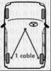 BORG & BECK BKB1018 Cable, parking brake